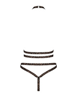 Un ensemble audacieux en imprimé léopard