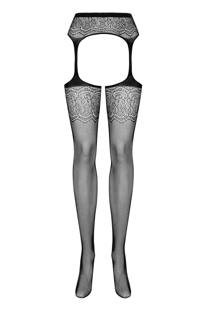 Bas sexy effet porte-jarretelles
