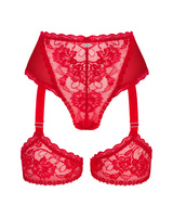 Belovya Culotte jarretière Rouge