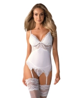 Guêpière rubis & string
