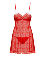 Nuisette de Noël rouge