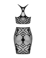 K101 top et jupe - Noire