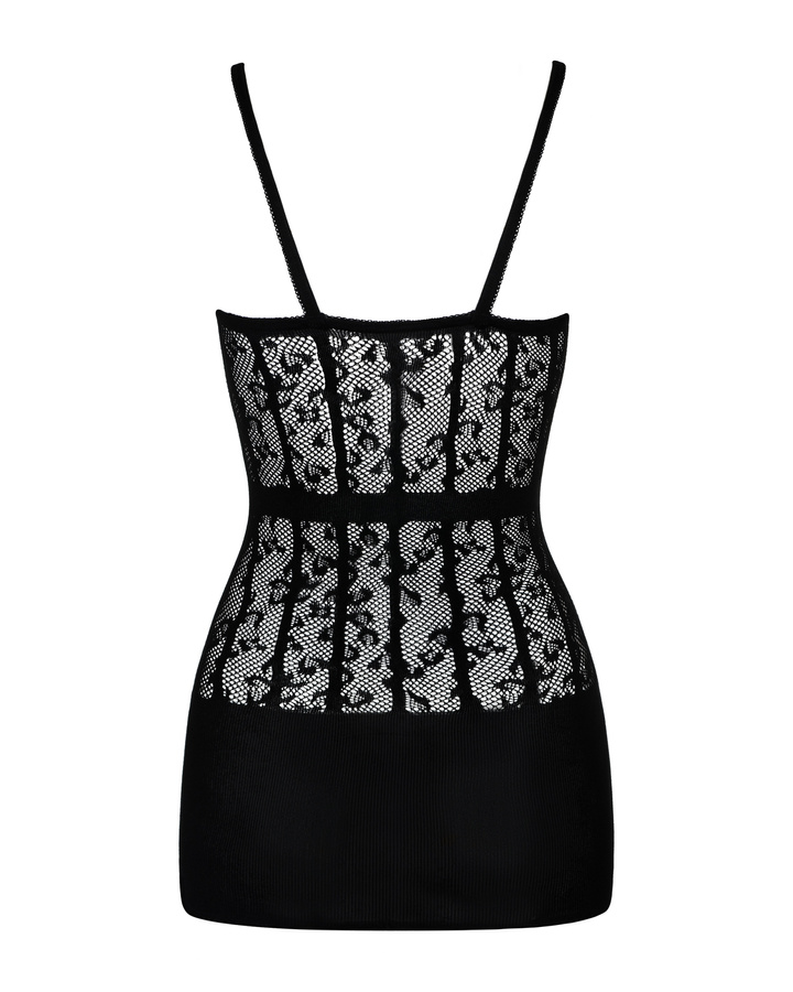 Robe sexy noire courte