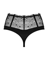 Culotte taille haute en dentelle