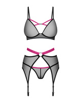 Ensemble avec porte-jarretelles