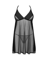 Nuisette et string transparents