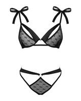 Ensemble noir transparent