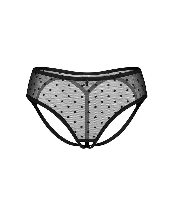 Culotte à pois noir