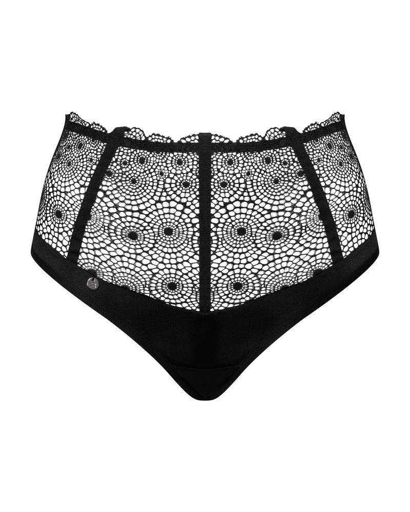 Culotte taille haute en dentelle