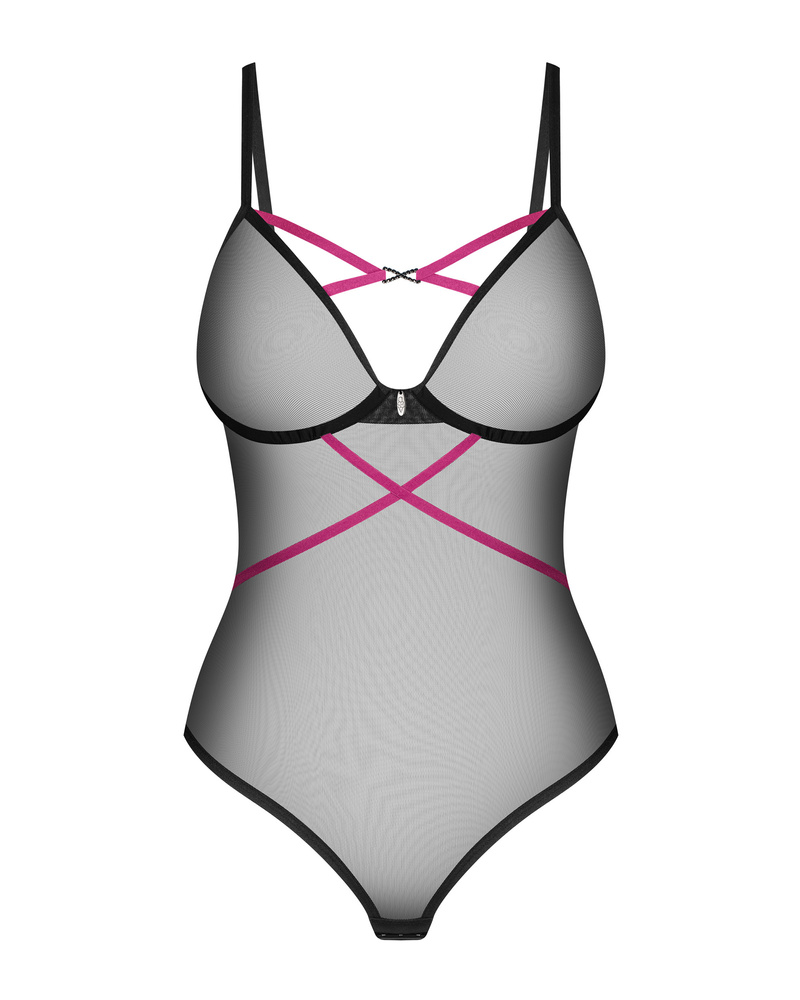 Teddy noir transparent