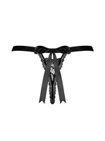 String en dentelle noire