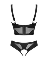 Soutien-gorge et culotte ouverts