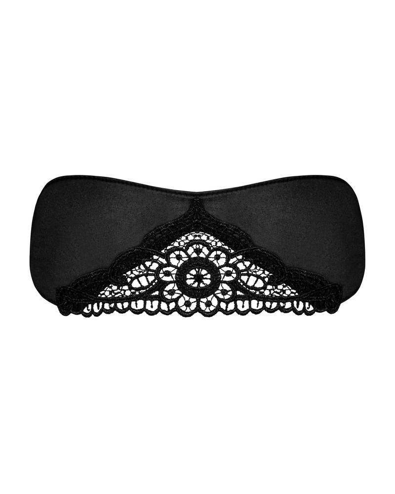 Masque satinĂ© gris