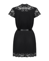 Elegant peignoir noir