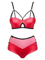 Ensemble épicé : soutien-gorge et shorties