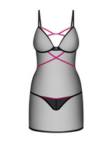 Nuisette noire transparente