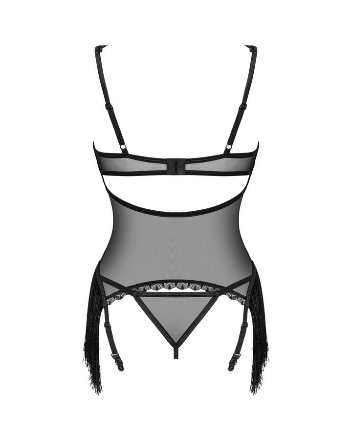 Sherila Corset et string - noir