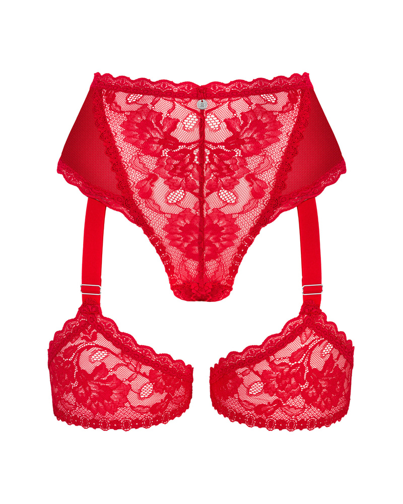 Belovya Culotte jarretière Rouge